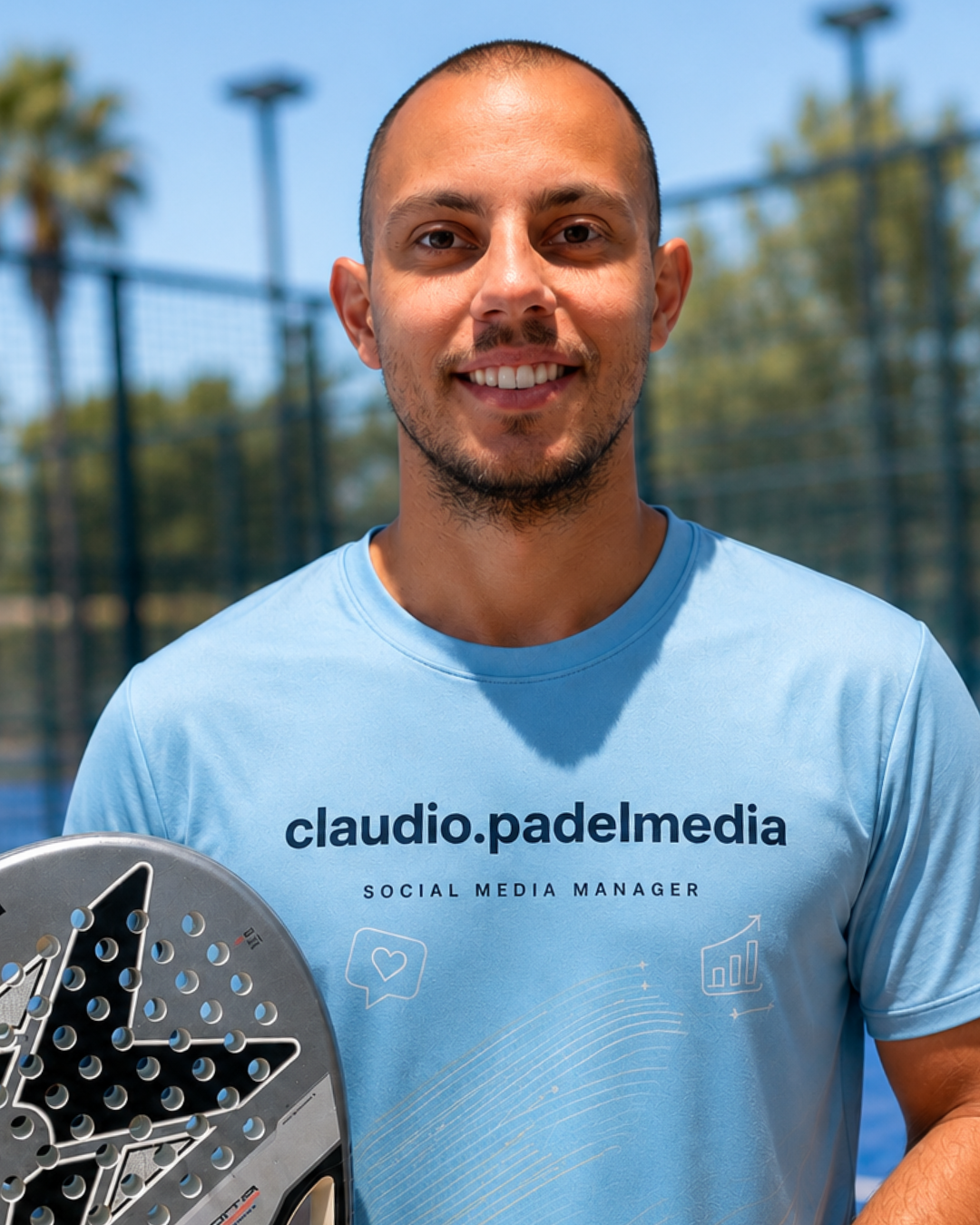 Claudio Bucciol – Social Media Manager für Padel